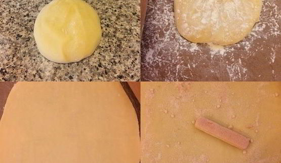 быстрый яблочный штрудель