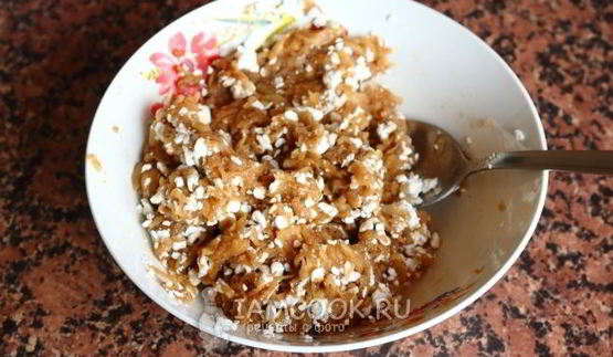 ленивый штрудель из лаваша с яблоками