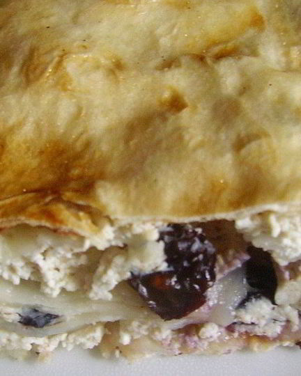 Рецепт ленивого штруделя с яблоком