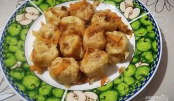 мясной штрудель в мультиварке