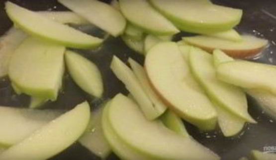 настоящий яблочный штрудель