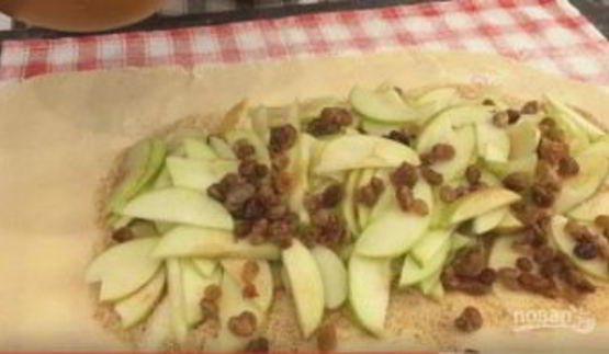 настоящий яблочный штрудель