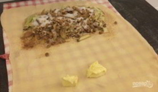 настоящий яблочный штрудель