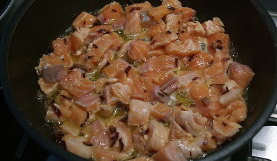 рыбный штрудель