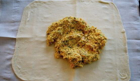 рыбный штрудель