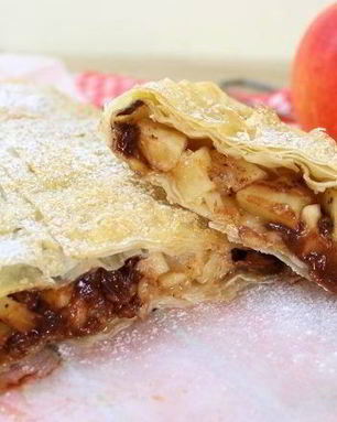 Штрудель из теста фило