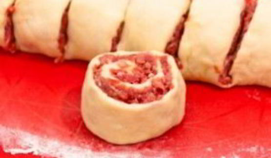 штрудель с фаршем