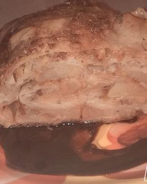 Штрудель с франжипани и айвой