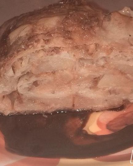 Рецепт штруделя с франжипани и айвой