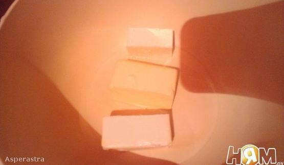 штрудель с франжипани и айвой