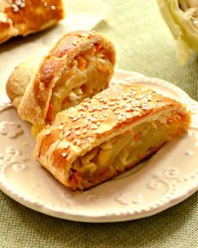 Штрудель с капустой