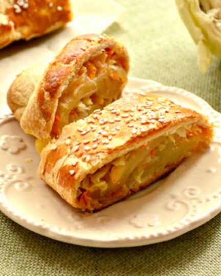 Рецепт штруделя с капустой