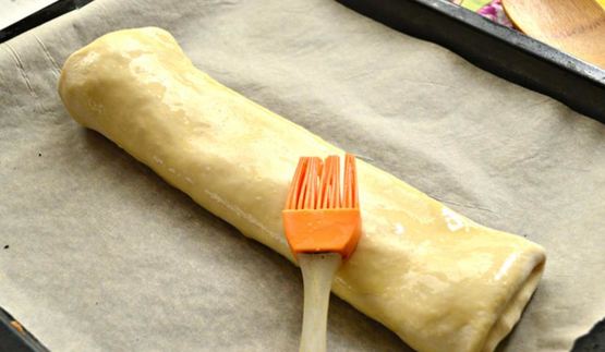 штрудель с капустой