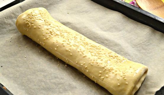 штрудель с капустой