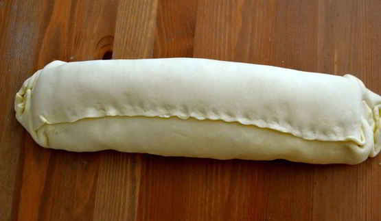 штрудель с мясом