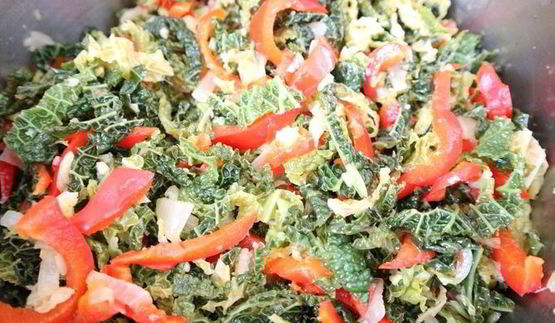 штрудель с савойской капустой