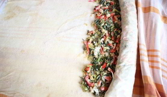 штрудель с савойской капустой