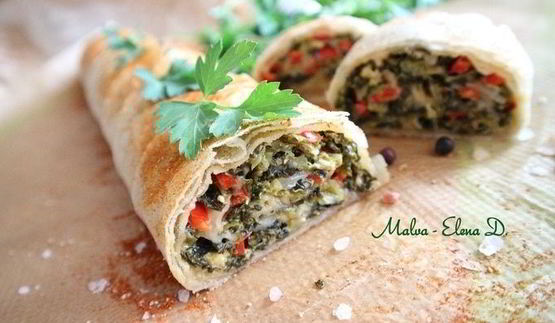 штрудель с савойской капустой