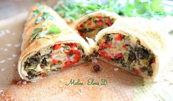 штрудель с савойской капустой