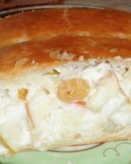 Рецепт штруделя с творогом