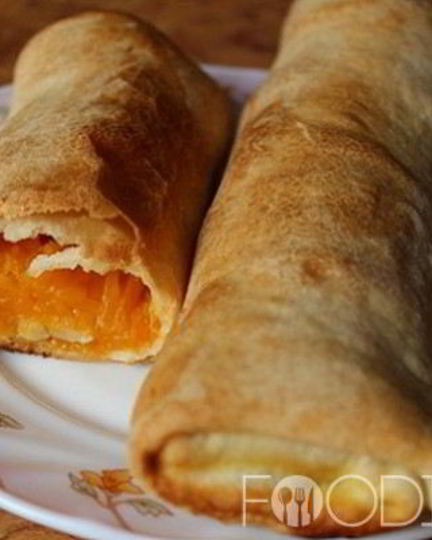 Рецепт штруделя с тыквой