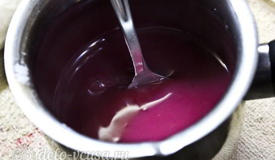 штрудель с вишней из слоеного теста