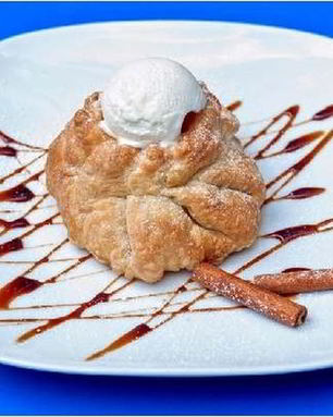 Штрудель с яблочно-марципановой начинкой