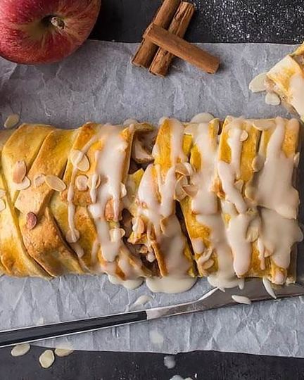 Рецепт штруделя с яблоками и корицей