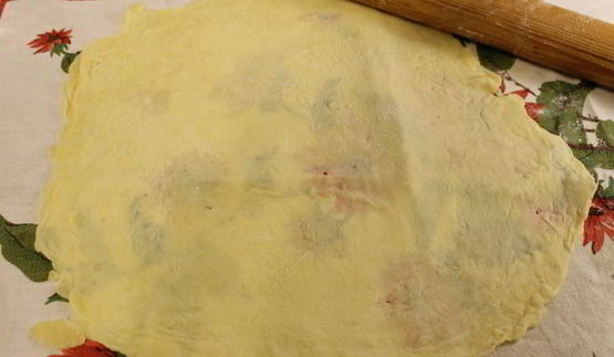 штрудель с яблоками