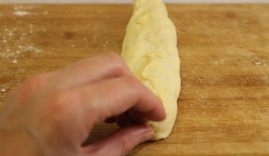 штрудель с яблоками