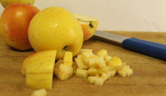 штрудель с яблоками