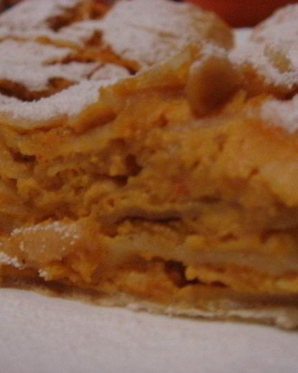 Рецепт тыквенного штруделя