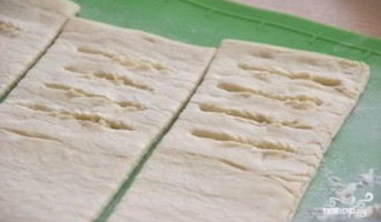 слойки из готового слоеного теста