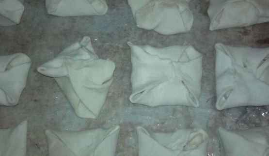 слойки-конвертики