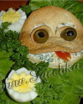 Слойки Лягушки