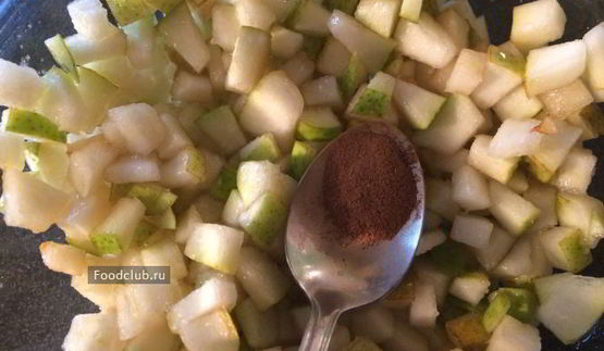 слойки с начинкой из груш