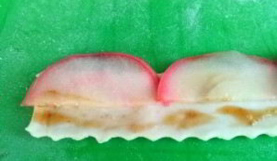 слойки с яблоками из слоеного бездрожжевого теста