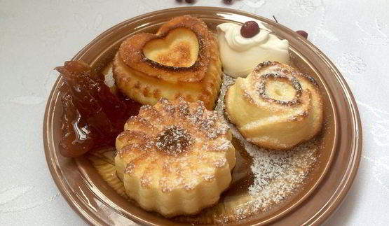 лимонный творожник