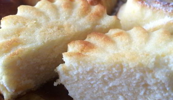 лимонный творожник