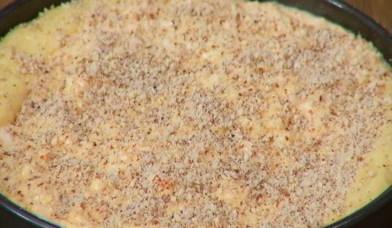 морковно-миндальный творожник