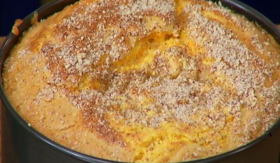 морковно-миндальный творожник