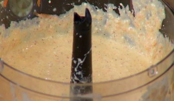 морковно-миндальный творожник