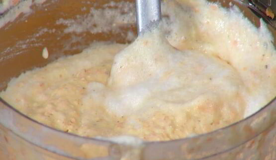 морковно-миндальный творожник