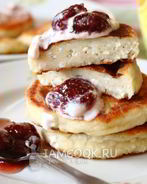 Пышные сырники без манки