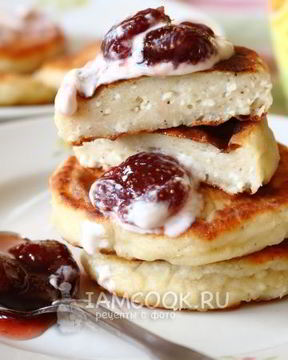 Пышные сырники без манки