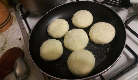 пышные сырники с кокосовой мукой