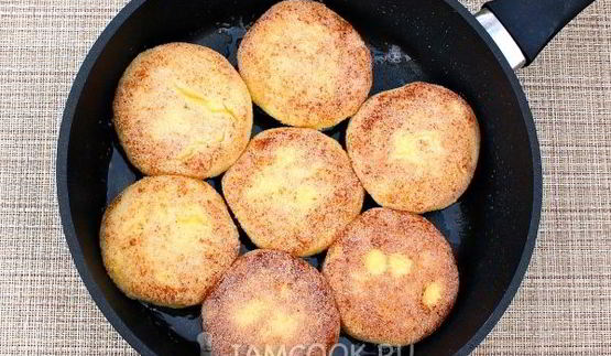 сырники без муки с манкой