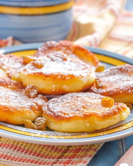 Рецепт сырников для детей