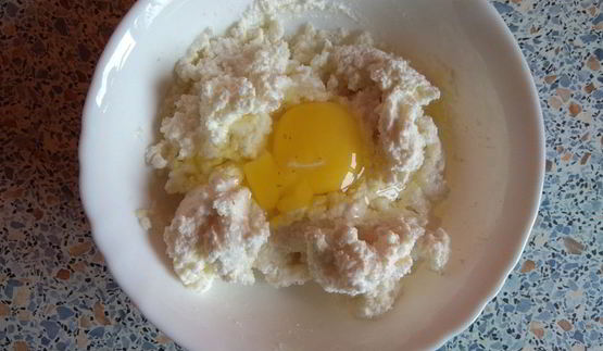 сырники с шоколадной пастой