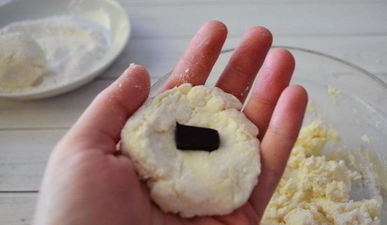 сырники с шоколадом